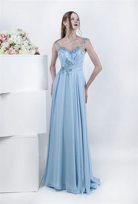 prada bleu ciel|Robe En Voile Technique Bleu Ciel .